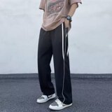 2025新款夏季潮流宽松休闲裤运动裤时尚长裤K940P35，女装休闲裤，星座1108-1