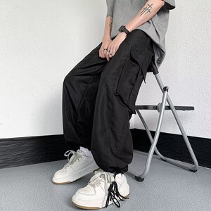 2025夏季新款薄款男士休闲裤工装裤宽松束脚裤 K41 P40图片