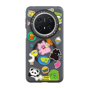 PICOCICI皮克嘻嘻正品熊喵物语系列适用于华为Mate70Pro+保护套Mate70磁吸手机壳防摔磨砂高级感Mate70Pro