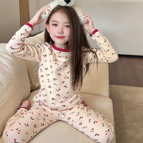 栀了成长记女童家居服套装