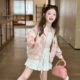 儿童新款 时髦棒球服2026春季 百搭甜美外套 女童韩版 栀了成长记童装