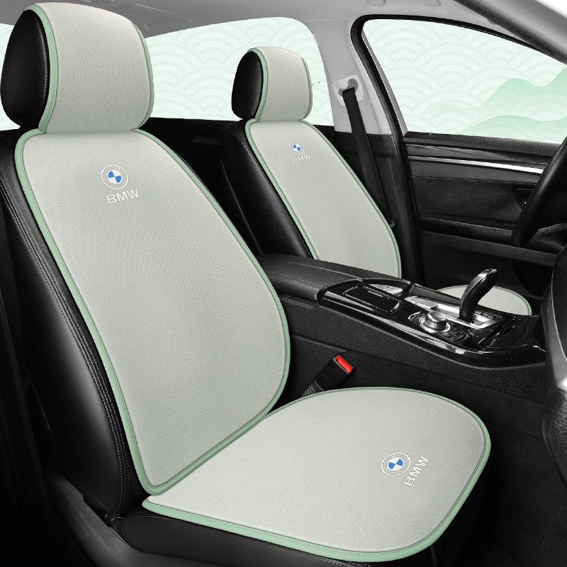 宝马X1汽车坐垫亚麻夏季透气专用座椅套四季通用全套正副驾驶座垫