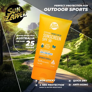 澳洲Sun Zapper极限运动网状防晒乳液儿童成人潜水冲浪水上运动