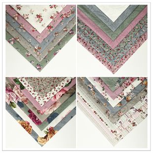 wwei日本进口stof平纹棉布 GIGI-ROSE 玫瑰拼布服装包包diy布料②