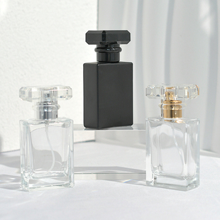 30ml50ml香水分装瓶便携式大容量替换装玻璃空瓶化妆品细喷雾瓶子