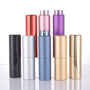 20ml香水分装瓶旅行便携按压式小样旋转喷雾瓶玻璃内胆空瓶子迷你