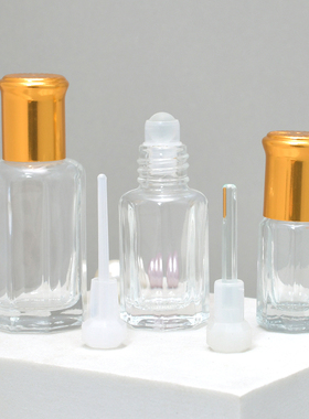 3ml6ml12ml精油香水分装瓶新品精华液滴棒沾棒小样神器玻璃空瓶子