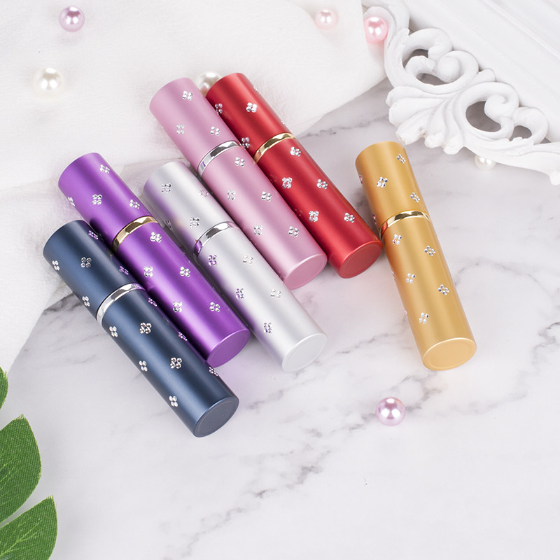 5ml香水分装瓶便携式细喷雾小空瓶Q版小样旅行迷你可爱玻璃瓶