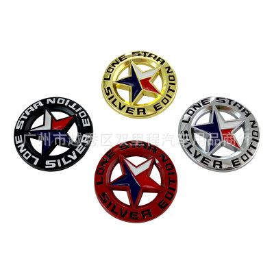 适用于吉普孤星德克萨斯车标改装