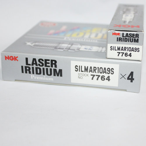NGK铱铂金火花塞SILMAR10A9S适用于宝马水鸟1200 1250 KTM350哈雷