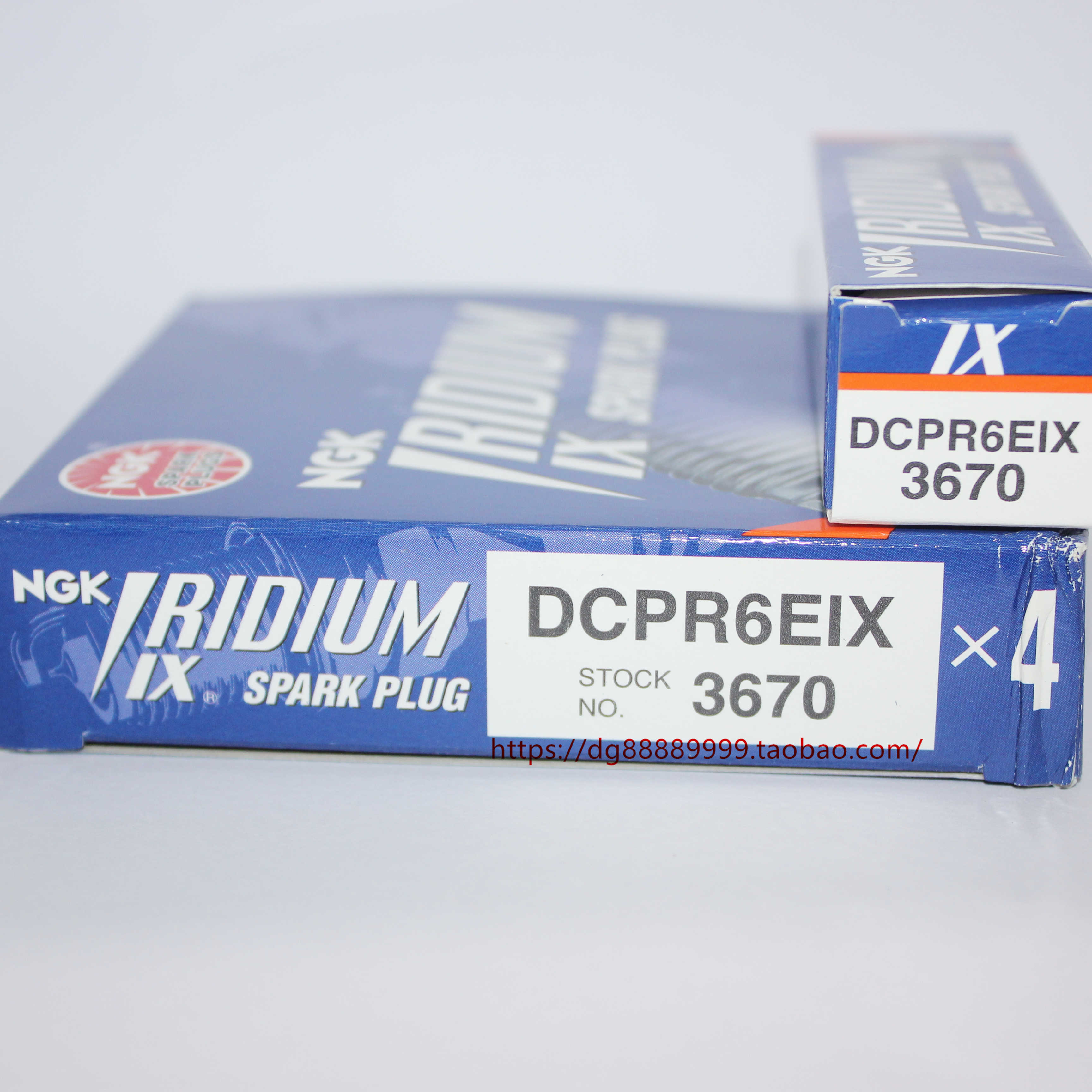 NGK铱金火花塞DCPR6EIX适用于KR6A-10奥拓1.0L北斗星X5 DCPR6E