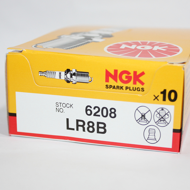 NGK电阻R火花塞LR8B 6208适用奥地利KTM SX50 SX50Mini SX65
