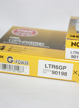 NGK铂金火花塞LTR6GP适用凯迪拉克SRX林荫大道赛威超级维特拉3.2