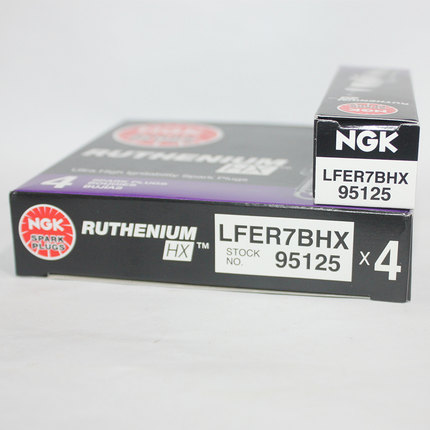 NGK HX双钌金火花塞LFER7BHX 95125适配大众奥迪三代EA888 A4L B9