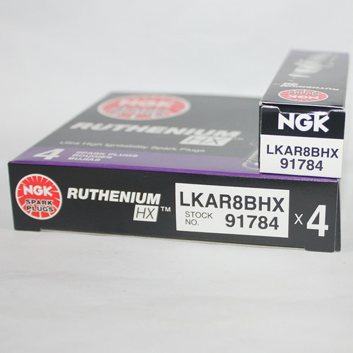 NGK HX双钌金火花塞8度LKAR8BHX 91784适用十代思域冠道URV斯巴鲁
