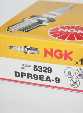 NGK电阻DPR9EA-9火花塞适用JR9B JR9C DR9EA DPR9EIX-9航空发动机