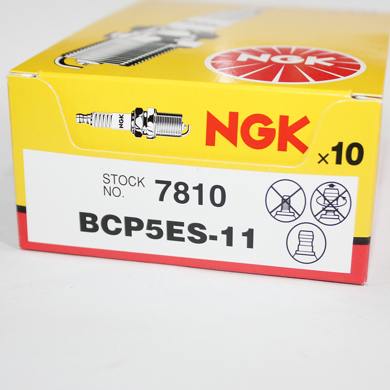 NGK火花塞BCP5ES-11 7810 无电阻适用于化油器夏利老款五菱松花江
