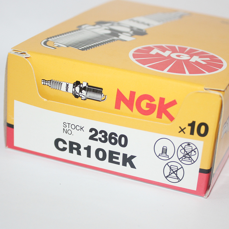 NGK火花塞CR10EK适用雅马哈R1 R6 R750R川崎ZRX1200奥古斯塔F3 F4-封面