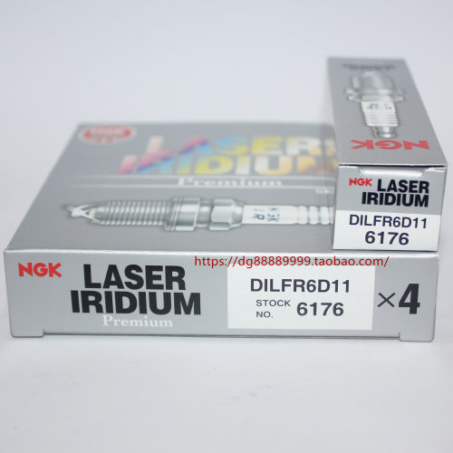 NGK双针铱铂金火花塞DILFR6D11适用皇冠锐志汉兰达普拉多维特拉 - 封面