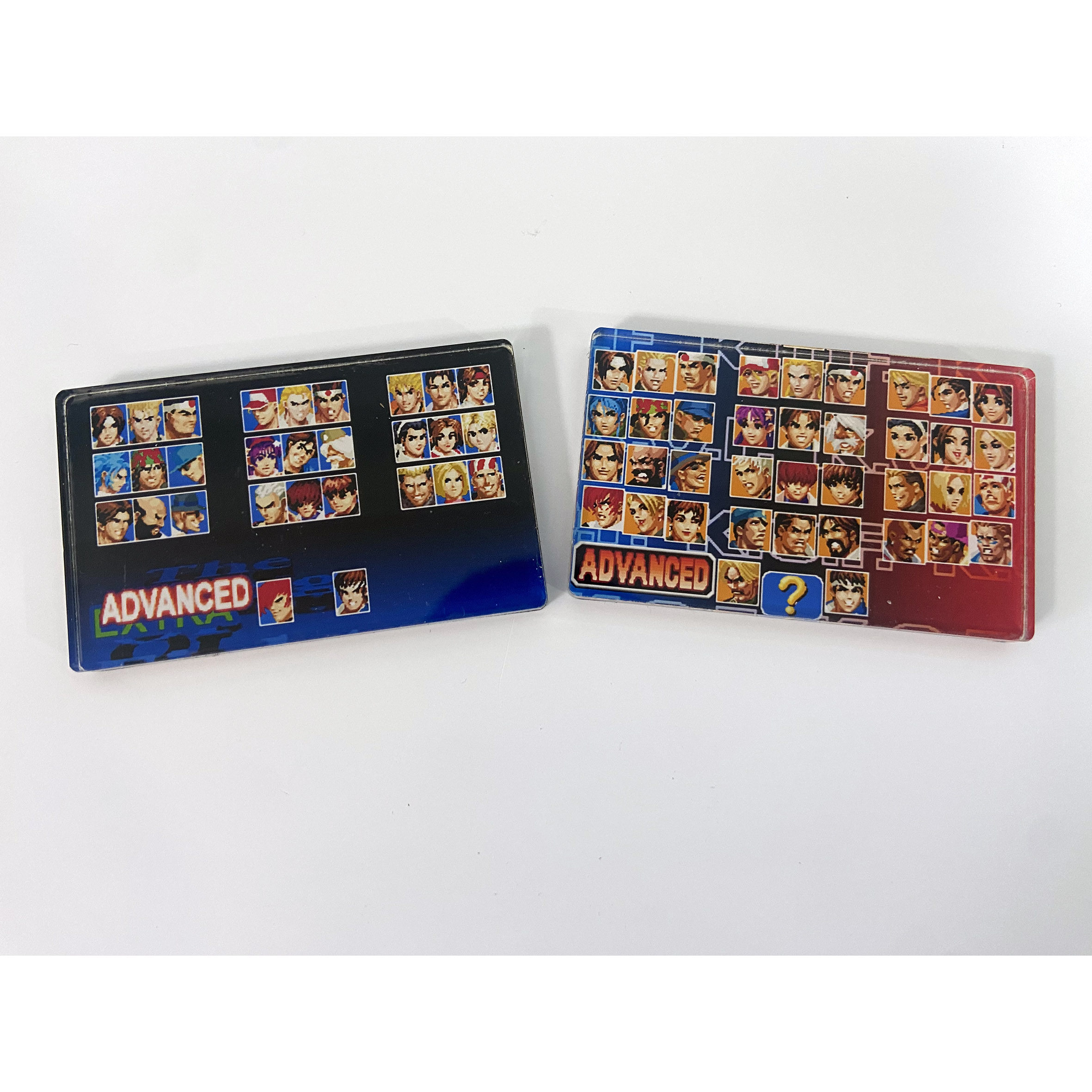 游戏创意周边 街机拳皇97/98 人物2款亚克力冰箱贴软胶贴白板贴