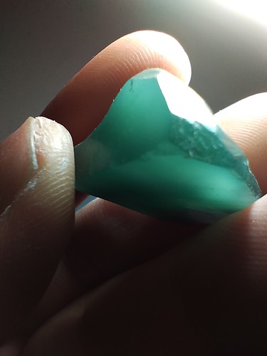 翡翠A货明料切料片料边角料20