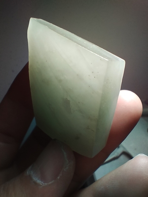 和田玉明料切料片料边角料30