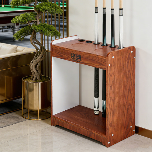 展示放置架落地式6孔台球杆架子