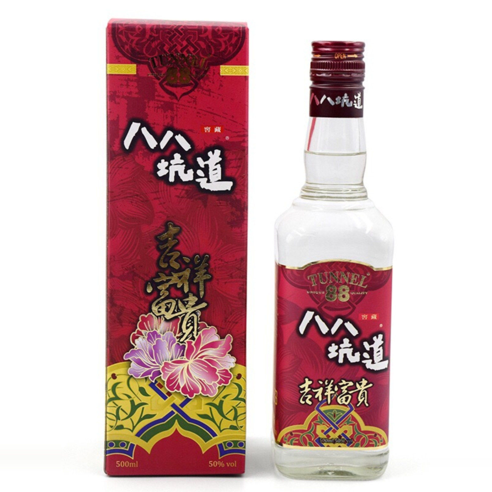 八八坑道中国台湾窖藏吉祥富贵高白酒/调香白酒