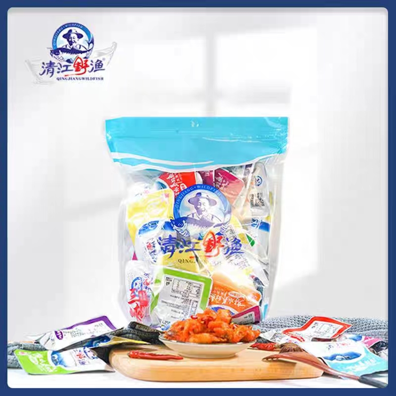 商超同款清江野渔鱼仔鱼干鱼块