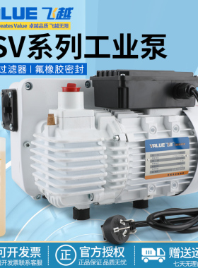 飞越工业级真空泵VSV-20P/40/65旋片式工业用双级泵真空泵抽气泵
