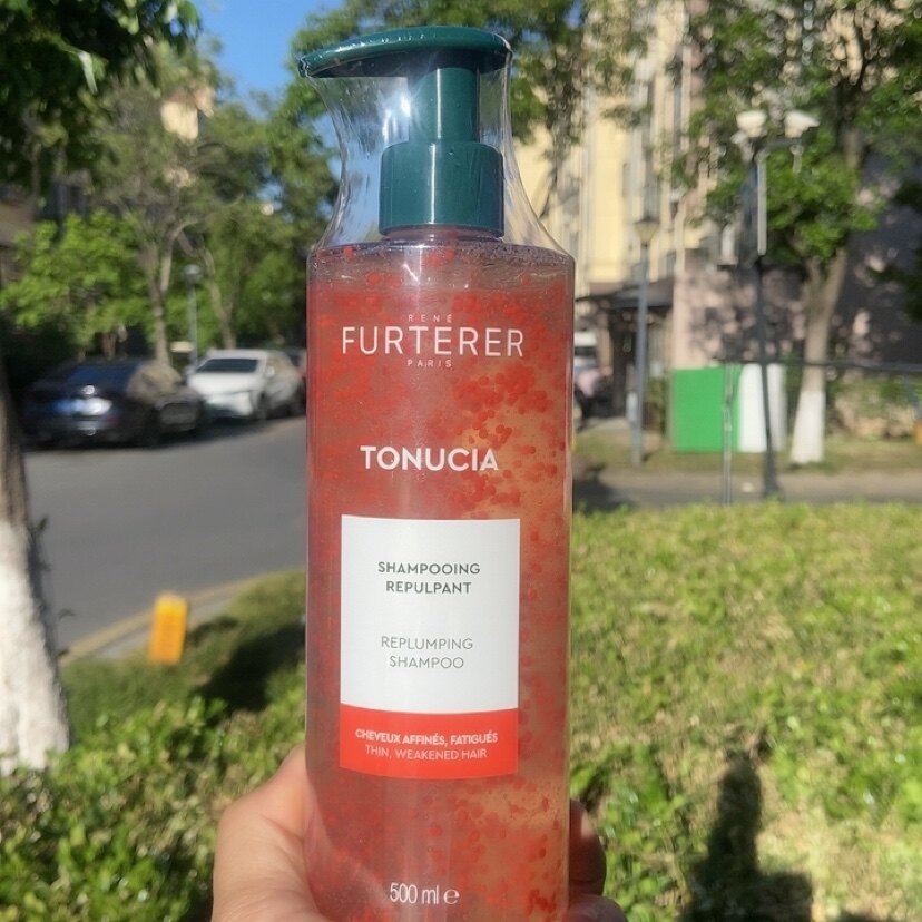 新版馥绿德雅强韧丰盈洗发露500ml蓬松小粉珠洗发水