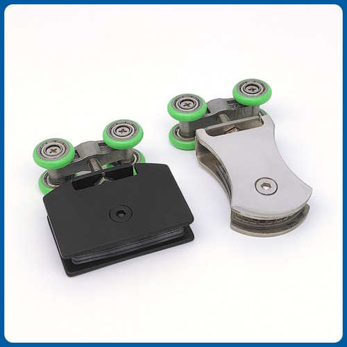 粤品诚淋浴房不锈钢中斧吊夹