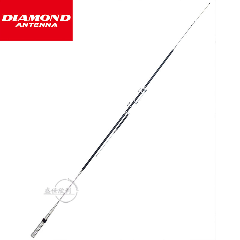 DIAMOND 钻石 HV7CX 短波电台多波段天线 HF+VUHF 七段190cm