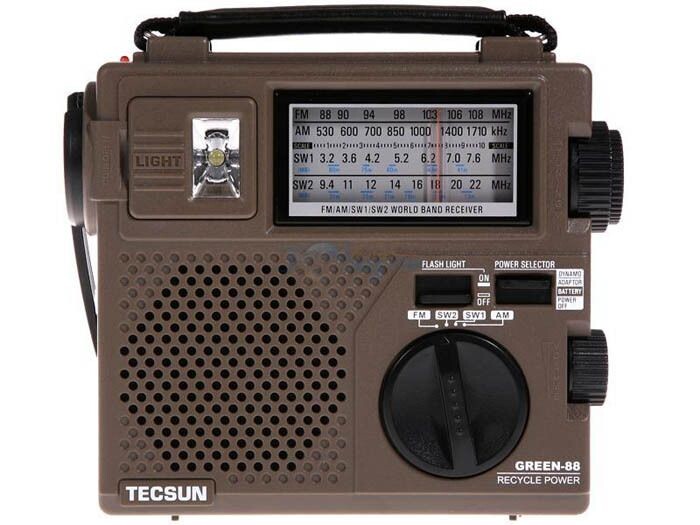 Tecsun88全波段便携充电收音机