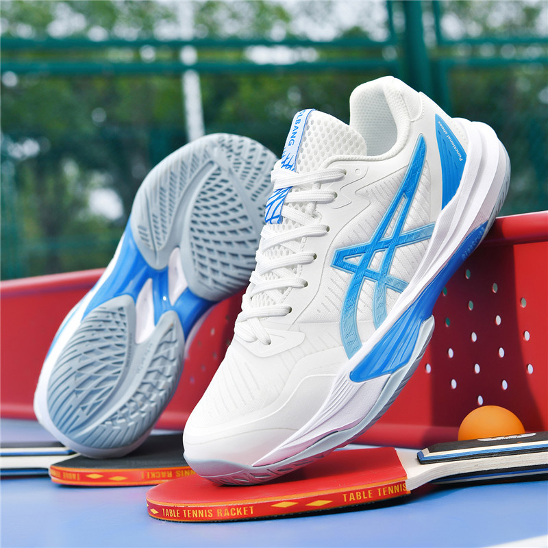 外贸日系专业乒乓球鞋男透气防滑耐磨软底运动鞋实战比赛羽毛球鞋