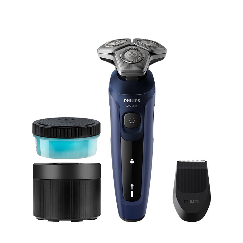 飞利浦旋护5系剃须刀YS5499蜂巢5系Pro整机水洗进口刀头送礼推荐