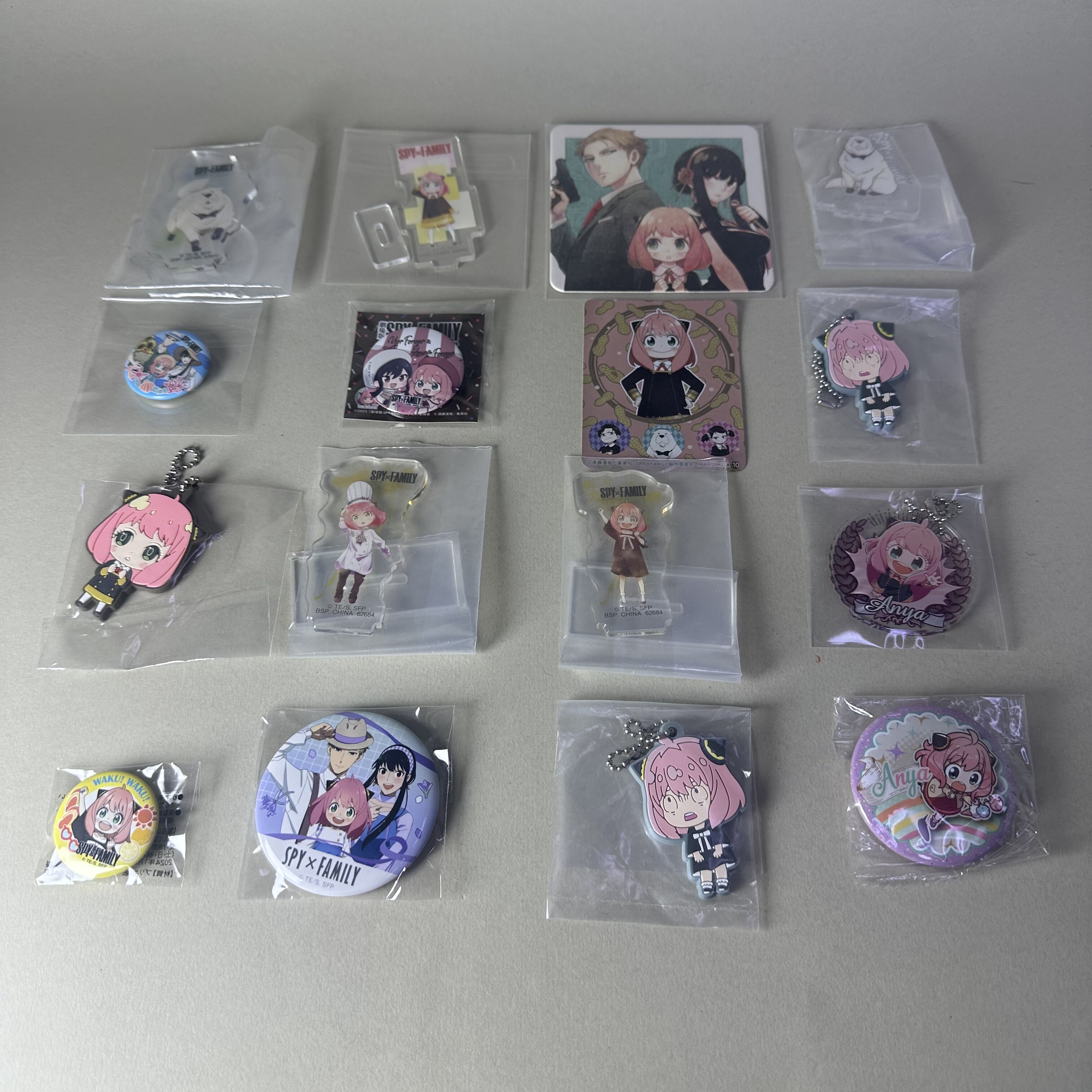 【间谍过家家】正版日谷动漫周边中古吧唧挂件阿尼亚个人池新1