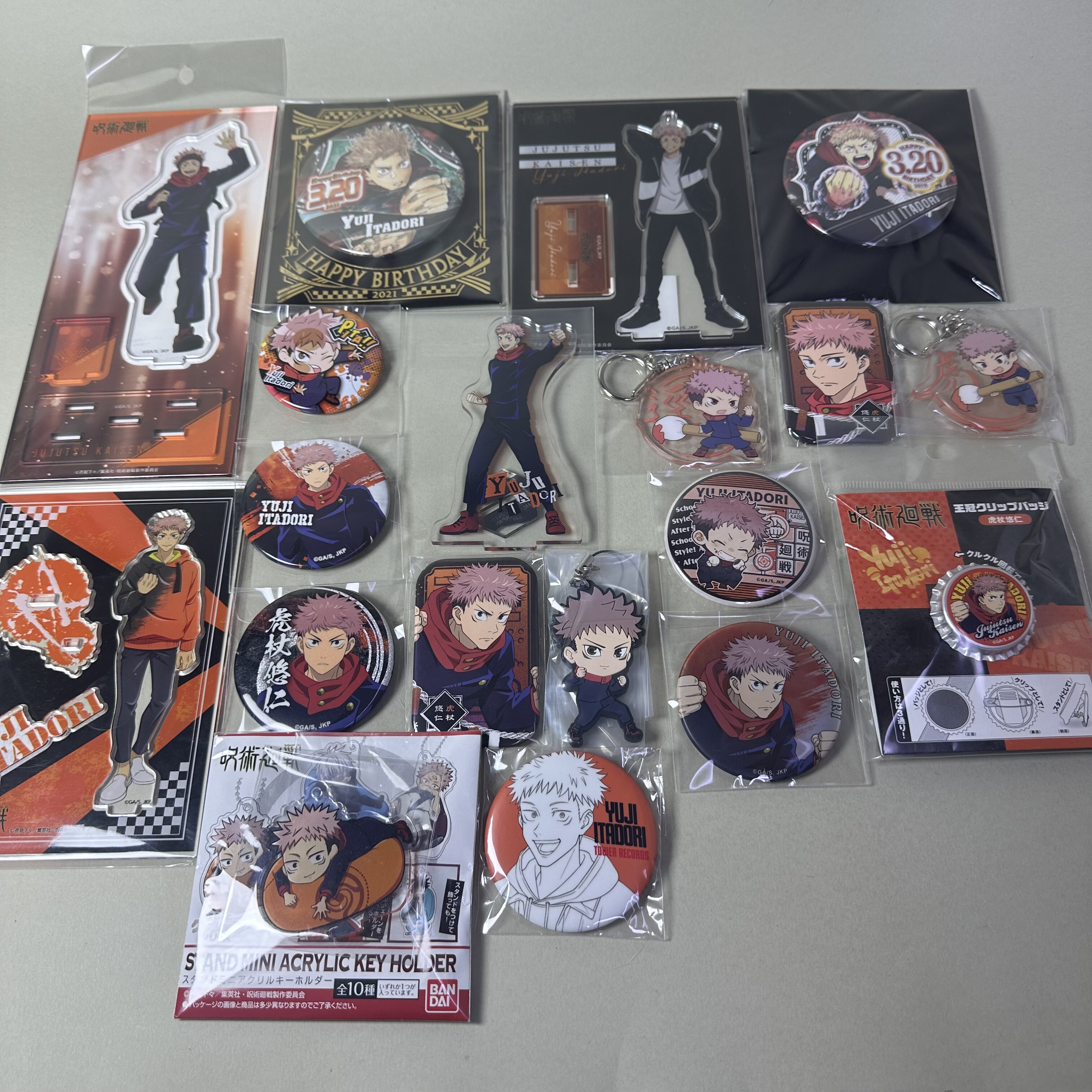 【咒术回战】正版日谷动漫周边中谷虎杖悠仁个人池挂件立牌新1