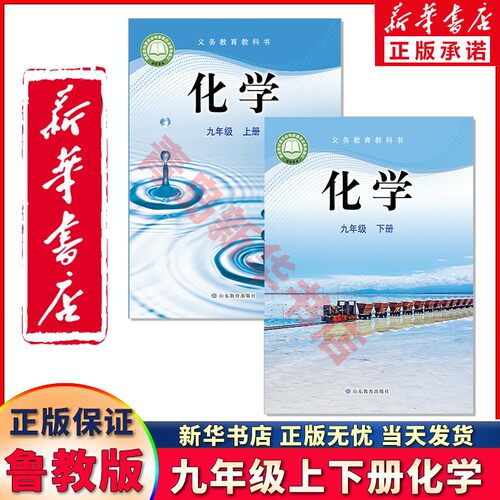 新华正版九年级上下册化学鲁教版