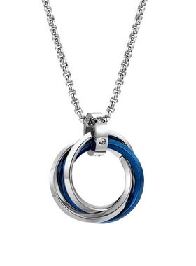 通体钛钢不掉色项链女酷潮高街钛钢男士情侣项链时尚吊坠饰品