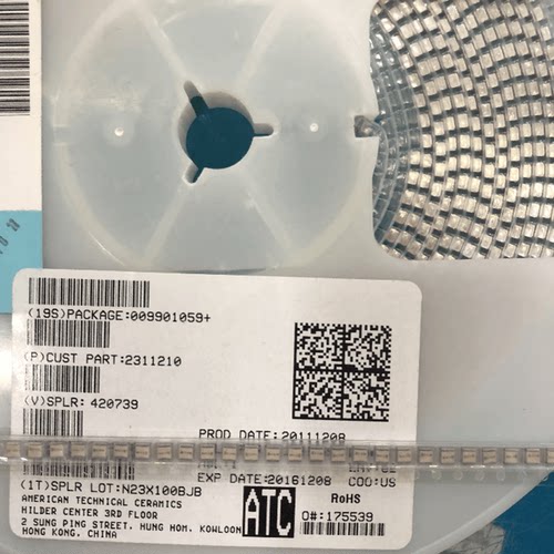 ATC3.9PF高频高QATC电容500V