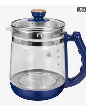 通用容声小熊美的多品牌养生壶电热水壶配件玻璃单壶养生壶体