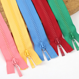 三力5号树脂拉链90厘米双头树脂拉链夹克衫羽绒服辅料外套拉链