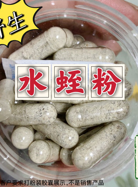 野生水蛭粉 天然水蛭素  水蛭胶囊中药材蚂蟥粉 现磨现发