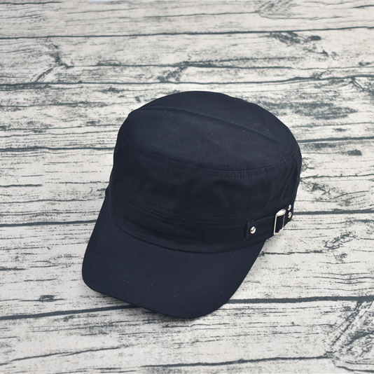 帽子男士春夏户外运动遮阳帽时尚平顶帽韩版休闲棉质旅游男女