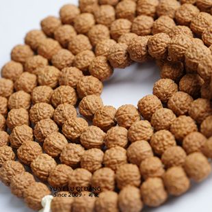 雨夜夫妻档一点五代！盘龙纹！戈帝利的！文玩小金刚菩提子108颗