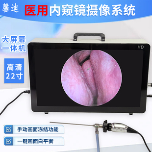 医用鼻腔内窥镜诊所医院五官科耳鼻喉内窥镜摄像系统22寸一体机