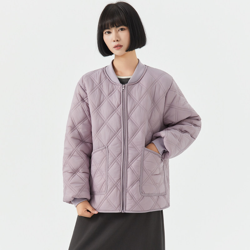 2026秋冬女加绒保暖小棉袄内搭