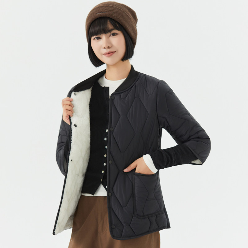 棉衣女短款加厚内穿小棉袄