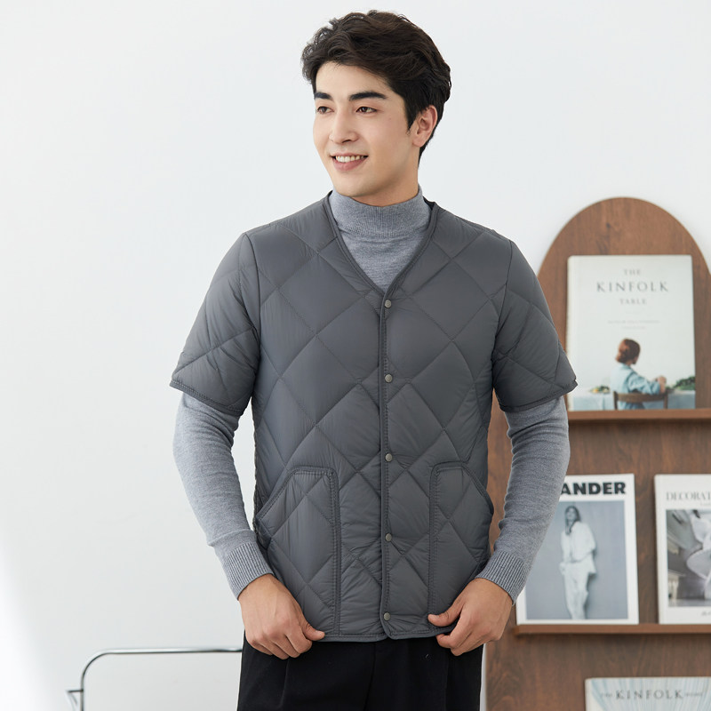 保暖轻薄棉服秋冬中老青年